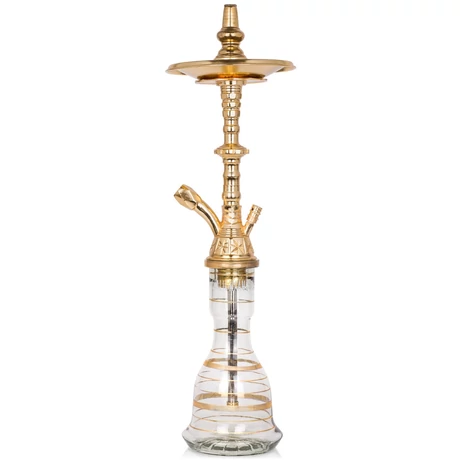 Narghilea Khalil Mamoon Star Gold | Narghilea 1 furtun